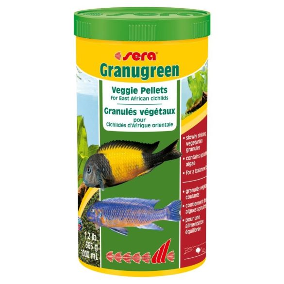 Sera Granugreen 250ml Sügér eledel