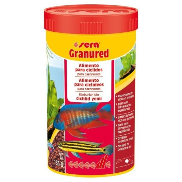 Sera Granured 250ml Sügér eledel 