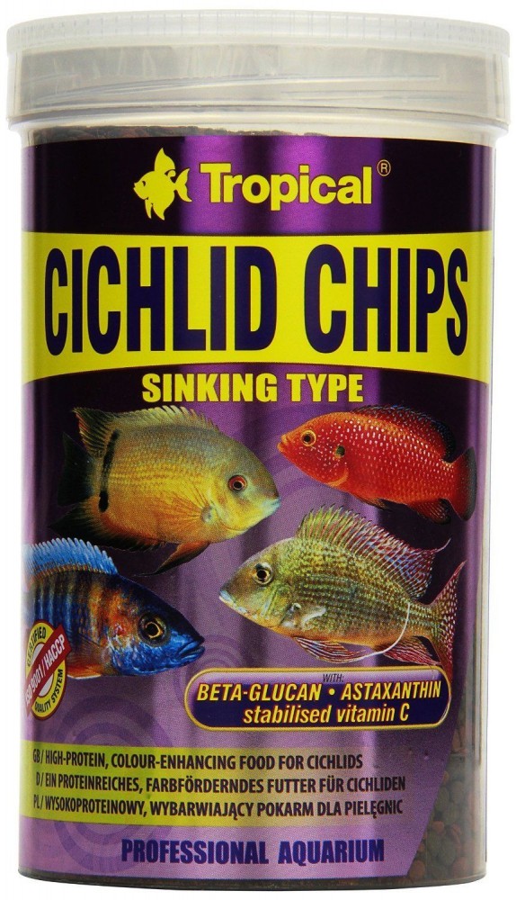 Tropical hotsell cichlid chips