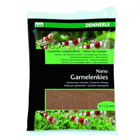 Dennerle Nano Garnelenkies Sumatra barna aljzat 2kg